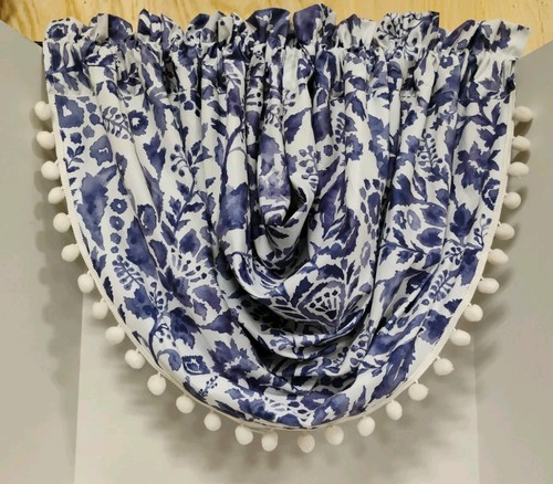 Purple floral curtain - floral,